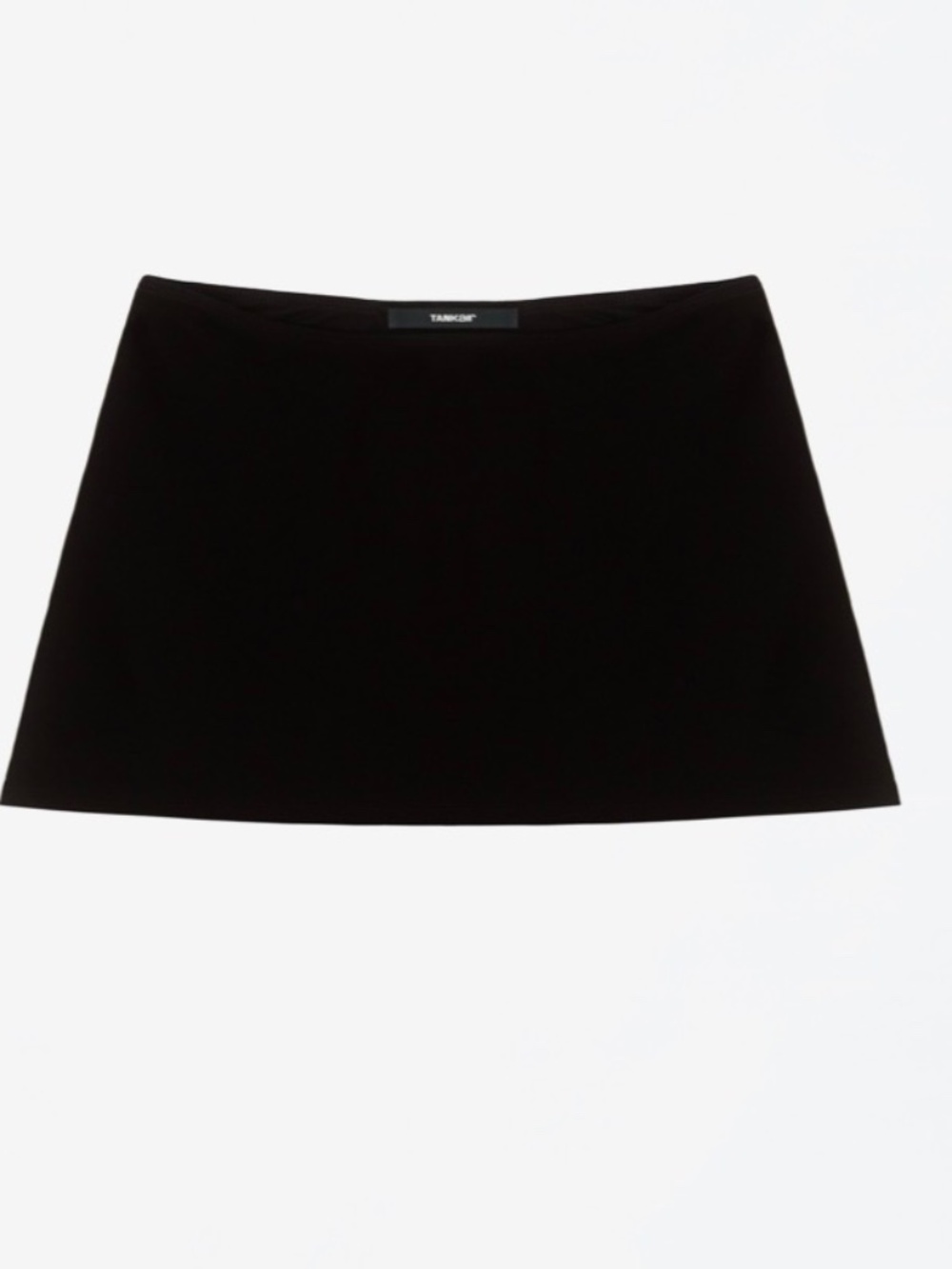 Tank Air Collect $$ Mini Skirt Black Size